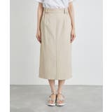 洗える/2WAY・セットアップ対応/ウエストベルトストレートスカート | ROPE' PICNIC | 詳細画像18