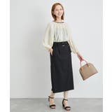 洗える/2WAY・セットアップ対応/ウエストベルトストレートスカート | ROPE' PICNIC | 詳細画像3