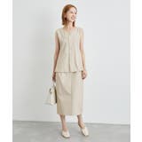 洗える/2WAY・セットアップ対応/ウエストベルトストレートスカート | ROPE' PICNIC | 詳細画像7