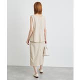 洗える/2WAY・セットアップ対応/ウエストベルトストレートスカート | ROPE' PICNIC | 詳細画像8