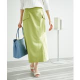 キミドリ(34) | フロントデザインスカート | ROPE' PICNIC