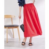 レッド(60) | ランダムタックスカート | ROPE' PICNIC