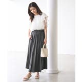 レーヨンナイロンイージースカート | ROPE' PICNIC | 詳細画像4 