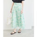 ハイウエスト花柄スカート | ROPE' PICNIC | 詳細画像10 