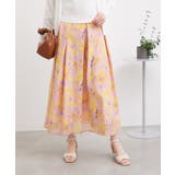 ハイウエスト花柄スカート | ROPE' PICNIC | 詳細画像5 