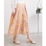 ラベンダー(52) | ハイウエスト花柄スカート | ROPE' PICNIC