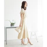 【3サイズ展開】配色パイピングスカート | ROPE' PICNIC | 詳細画像4