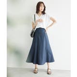 【3サイズ展開】配色パイピングスカート | ROPE' PICNIC | 詳細画像9