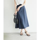 ネイビー(40) | 【3サイズ展開】配色パイピングスカート | ROPE' PICNIC