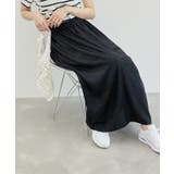 ブラック(01) | メタリックスカート | ROPE' PICNIC