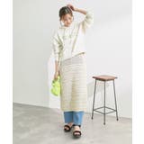 セットアップ対応/透かし編みテープヤーンIラインニットスカート | ROPE' PICNIC | 詳細画像9 