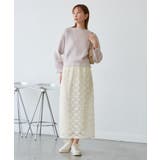 フラワーチュールレースアイラインスカート | ROPE' PICNIC | 詳細画像13 