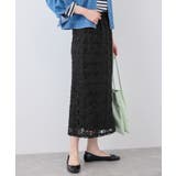 フラワーチュールレースアイラインスカート | ROPE' PICNIC | 詳細画像26 