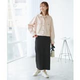 【新色追加】小柄さん向けサイズあり/トタンテレコアイラインスカート | ROPE' PICNIC | 詳細画像12