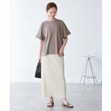 【新色追加】小柄さん向けサイズあり/トタンテレコアイラインスカート | ROPE' PICNIC | 詳細画像9