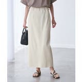 キナリ(16) | 【新色追加】小柄さん向けサイズあり/トタンテレコアイラインスカート | ROPE' PICNIC