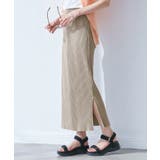 ブラウン系(23) | 【新色追加】小柄さん向けサイズあり/トタンテレコアイラインスカート | ROPE' PICNIC