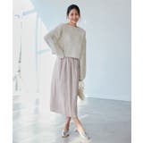 チンツ切り替えギャザースカート | ROPE' PICNIC | 詳細画像15 