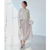 チンツ切り替えギャザースカート | ROPE' PICNIC | 詳細画像16 