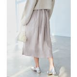 チンツ切り替えギャザースカート | ROPE' PICNIC | 詳細画像19 