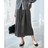 チンツ切り替えギャザースカート | ROPE' PICNIC | 詳細画像4 