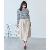 チンツ切り替えギャザースカート | ROPE' PICNIC | 詳細画像5 