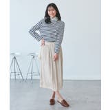 チンツ切り替えギャザースカート | ROPE' PICNIC | 詳細画像6 