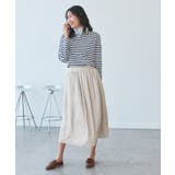 チンツ切り替えギャザースカート | ROPE' PICNIC | 詳細画像7 