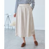 チンツ切り替えギャザースカート | ROPE' PICNIC | 詳細画像9 