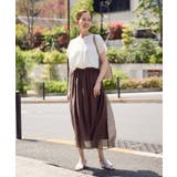 エアリーシアーギャザーロングスカート | ROPE' PICNIC | 詳細画像2 