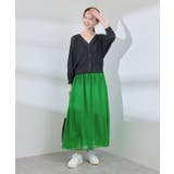 エアリーシアーギャザーロングスカート | ROPE' PICNIC | 詳細画像26 