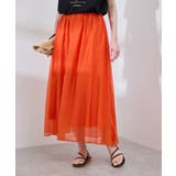 エアリーシアーギャザーロングスカート | ROPE' PICNIC | 詳細画像32 