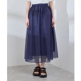 エアリーシアーギャザーロングスカート | ROPE' PICNIC | 詳細画像39 