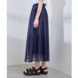 エアリーシアーギャザーロングスカート | ROPE' PICNIC | 詳細画像40 