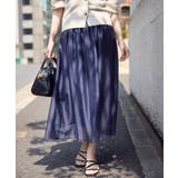 エアリーシアーギャザーロングスカート | ROPE' PICNIC | 詳細画像7 