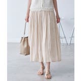 シャイニーリラックスプリーツスカート | ROPE' PICNIC | 詳細画像7 