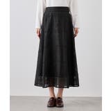 刺繍レースフレアスカート | ROPE' PICNIC | 詳細画像16 