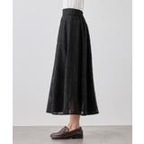 刺繍レースフレアスカート | ROPE' PICNIC | 詳細画像17 