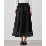 刺繍レースフレアスカート | ROPE' PICNIC | 詳細画像18 