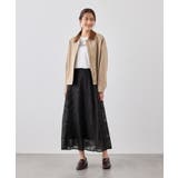 刺繍レースフレアスカート | ROPE' PICNIC | 詳細画像4 