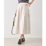 キナリ(16) | ウエストリボンラップボリュームスカート | ROPE' PICNIC