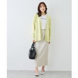 トタンテレコ Iラインリブニットスカート | ROPE' PICNIC | 詳細画像13 