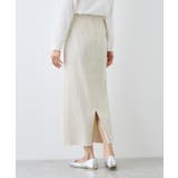 トタンテレコ Iラインリブニットスカート | ROPE' PICNIC | 詳細画像17 