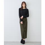 トタンテレコ Iラインリブニットスカート | ROPE' PICNIC | 詳細画像23 