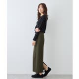 トタンテレコ Iラインリブニットスカート | ROPE' PICNIC | 詳細画像25 