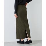 トタンテレコ Iラインリブニットスカート | ROPE' PICNIC | 詳細画像28 