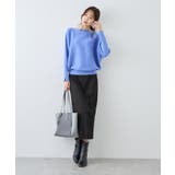 トタンテレコ Iラインリブニットスカート | ROPE' PICNIC | 詳細画像8 