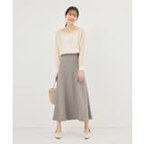 メランジドビーチェックスカート/セットアップ対応・防シワ・接触冷感 | ROPE' PICNIC | 詳細画像10