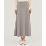 メランジドビーチェックスカート/セットアップ対応・防シワ・接触冷感 | ROPE' PICNIC | 詳細画像21