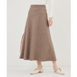 メランジドビーチェックスカート/セットアップ対応・防シワ・接触冷感 | ROPE' PICNIC | 詳細画像7